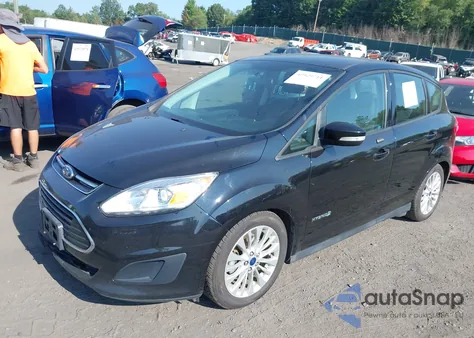 2017 Ford C-Max Hybrid Se from USA, damaged, VIN 1FADP5AU0HL107657